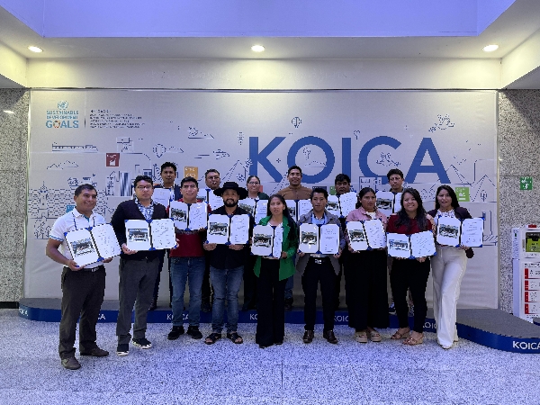 『볼리비아 추키사파-파디야  지역 관개 시스템 관리 역량 강화』 연수 성료 대표이미지